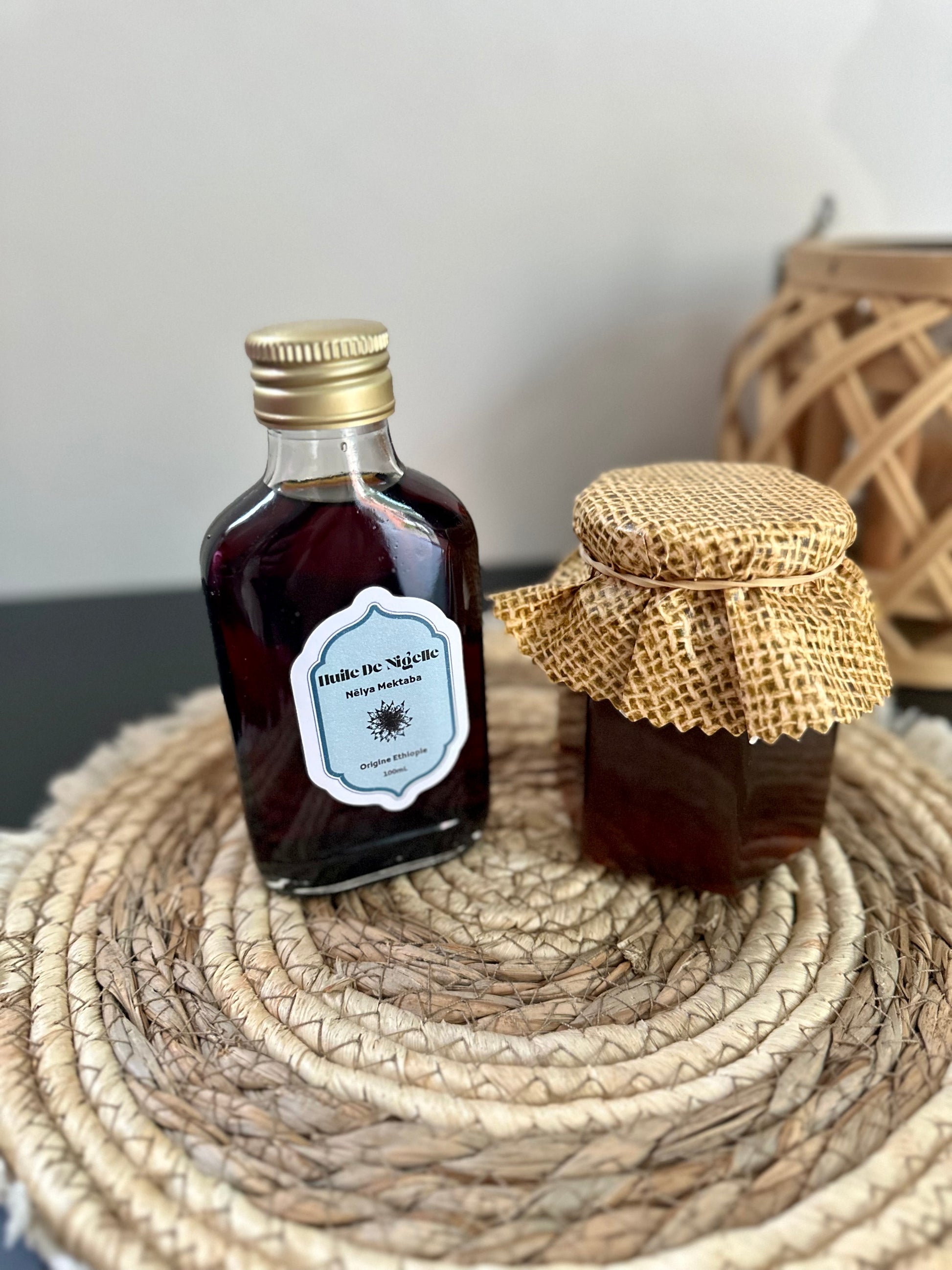 DUO HUILE ET MIEL DE NIGELLE